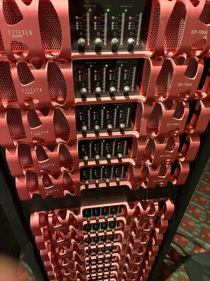E11EVEN EP-10K4 amplifier rack